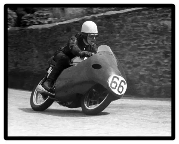 Mike O Rourke (Norton) 1957 Junior TT