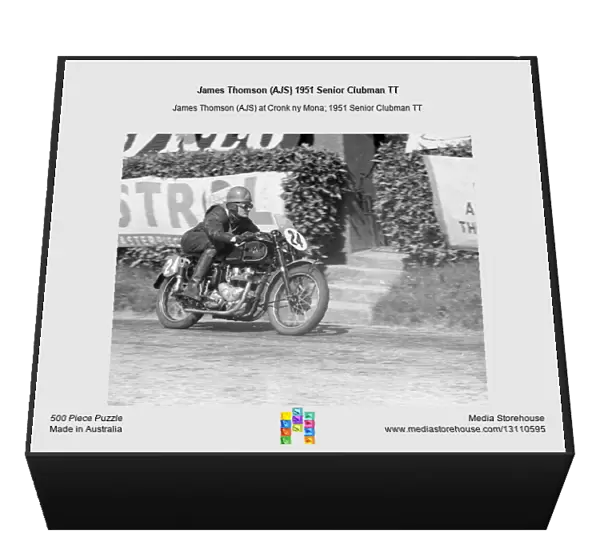 James Thomson (AJS) 1951 Senior Clubman TT