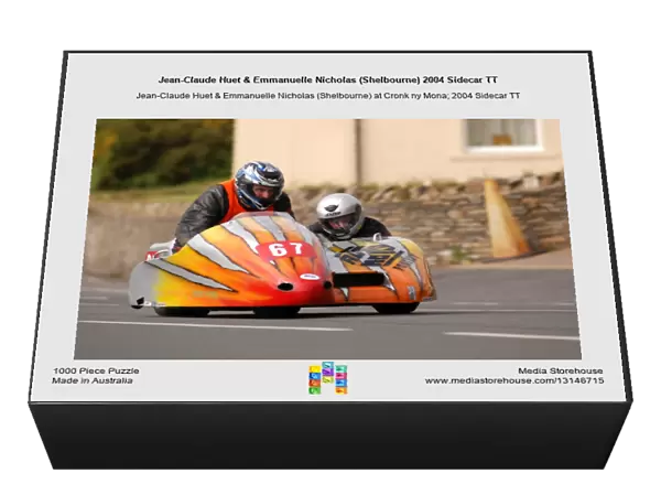 Jean-Claude Huet & Emmanuelle Nicholas (Shelbourne) 2004 Sidecar TT