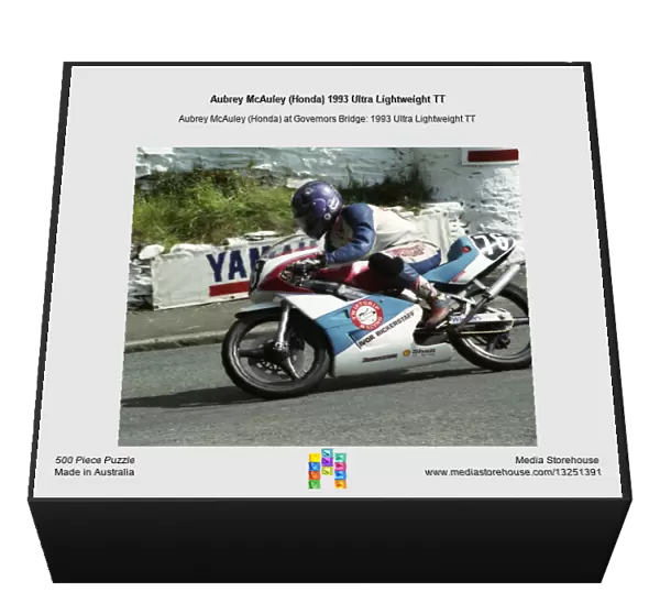 Aubrey McAuley (Honda) 1993 Ultra Lightweight TT