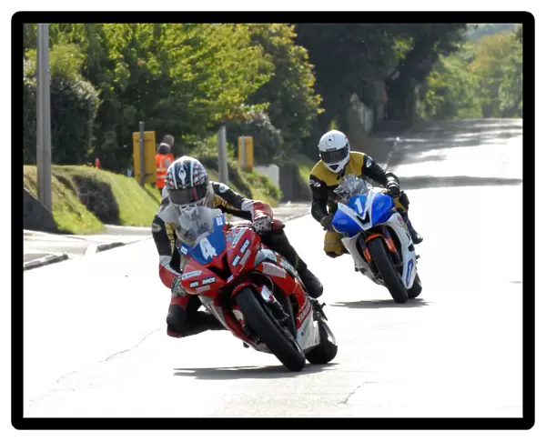 Si Fulton & Mal Kirwan (Yamaha) 2010 Junior Manx Grand Prix