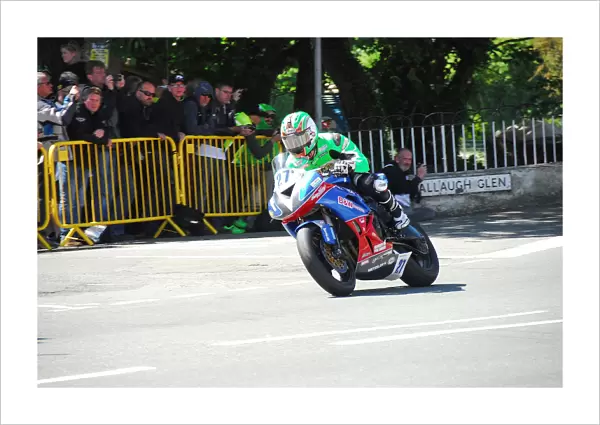 Derek McGee (Kawasaki) 2018 Supersport TT