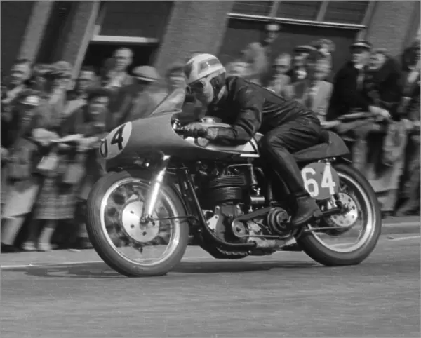 Frank Fox (Norton) 1955 Senior TT
