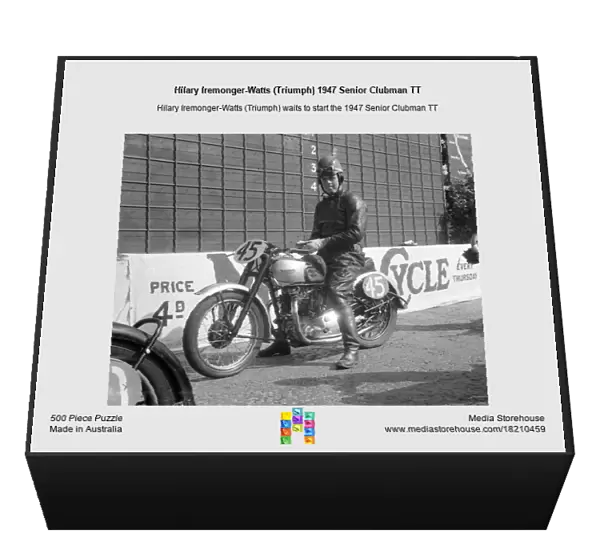 Hilary Iremonger-Watts (Triumph) 1947 Senior Clubman TT