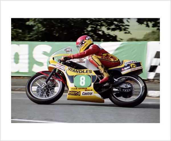 Jeff Sayle (Island Supply Yamaha) 1980 Junior TT