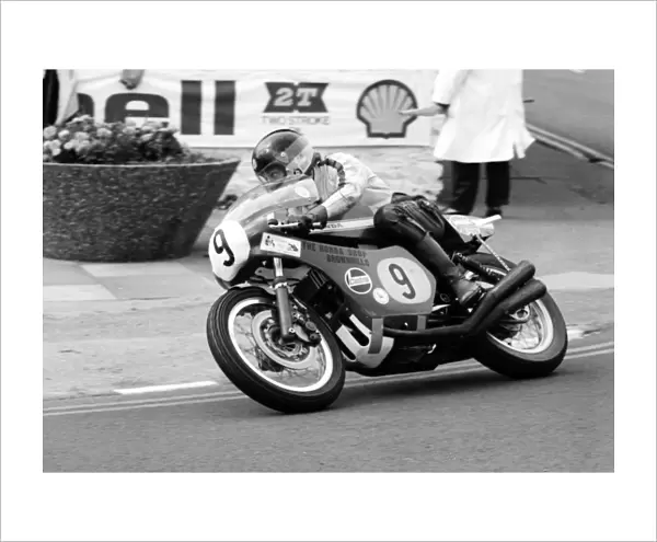 Dave Hickman (Crighton Honda) 1977 Senior Manx Grand Prix