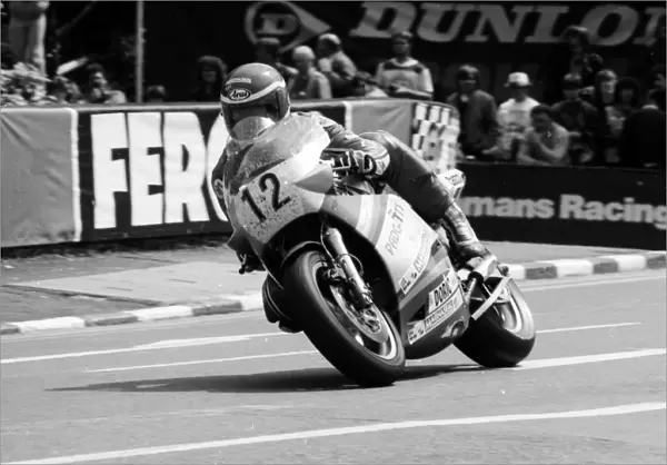Gary Padgett (Suzuki) 1986 Formula One TT