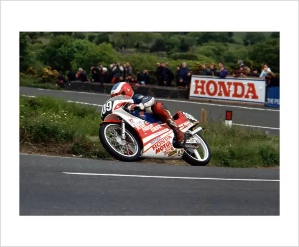 Ian Newton (Honda) 1989 Ultra Lightweight TT