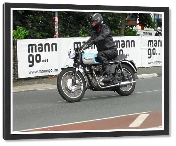 Norman Cowin (Triumph) 2013 Classic TT Parade Lap