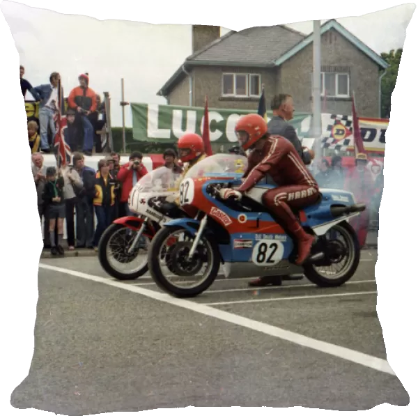 Danny Shimin (Yamaha) & Herbert Schieferecke (Suzuki) 1979 Classic TT