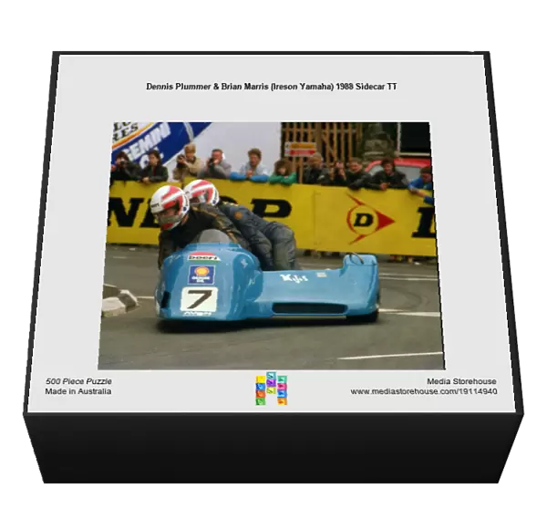 Dennis Plummer & Brian Marris (Ireson Yamaha) 1988 Sidecar TT