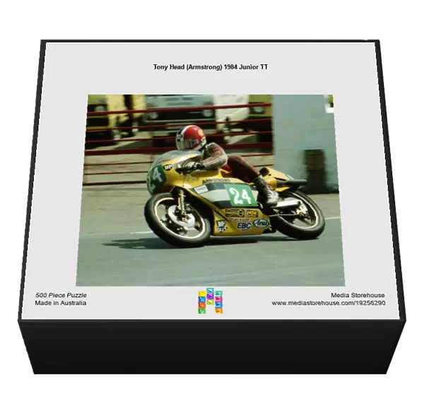 Tony Head (Armstrong) 1984 Junior TT