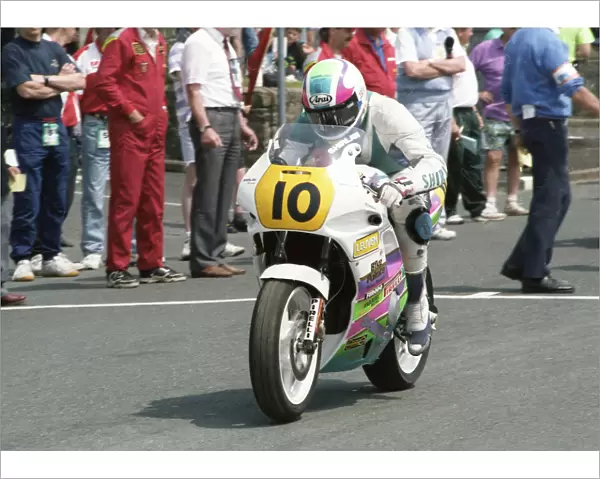 Iain Duffus (Honda) 1992 Supersport 600 TT