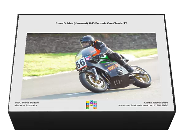 Steve Dobbie (Kawasaki) 2013 Formula One Classic TT