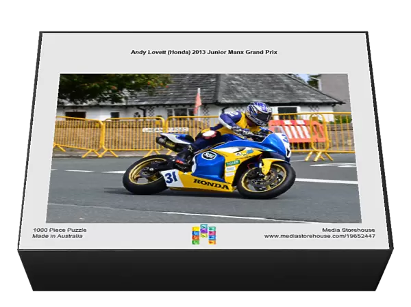 Andy Lovett (Honda) 2013 Junior Manx Grand Prix