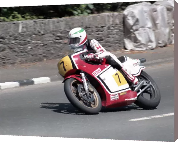Barry Woodland (Suzuki) 1985 Senior TT