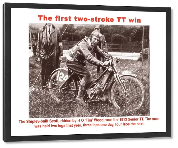 The first two-stroke TT win