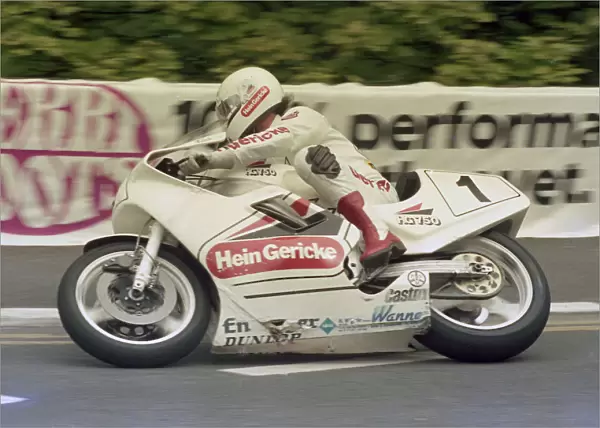 Klaus Klein (Suzuki) 1986 Formula One TT