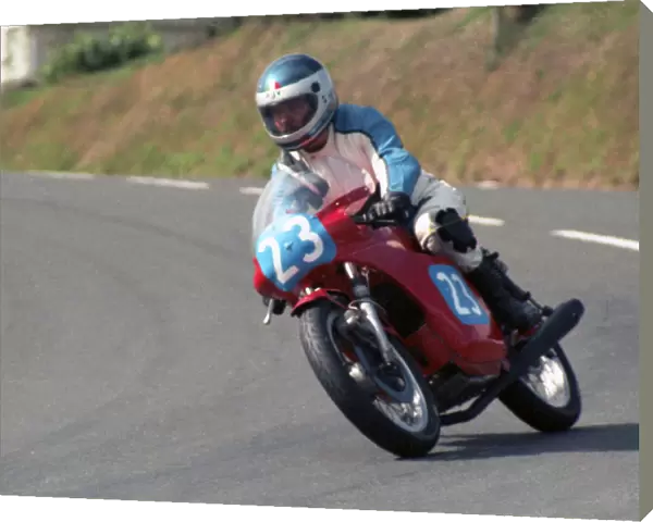 David Newton (Ducati) 1989 Junior Classic Manx Grand Prix