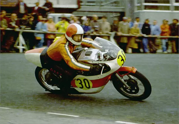 Les Bibby (Yamaha) 1976 Senior Manx Grand Prix