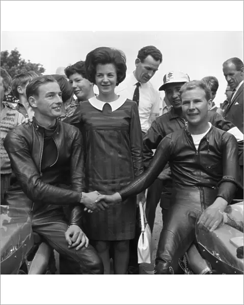 Stuart Graham & Hans Georg Anscheidt (Suzuki) 1967 50cc TT