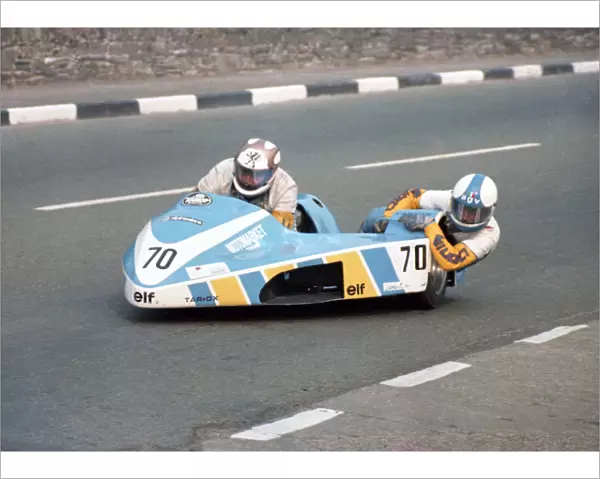 Franco Martinel & Marino Sanna (Yamaha) 1982 Sidecar TT