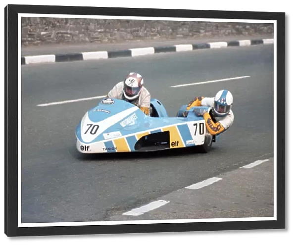 Franco Martinel & Marino Sanna (Yamaha) 1982 Sidecar TT