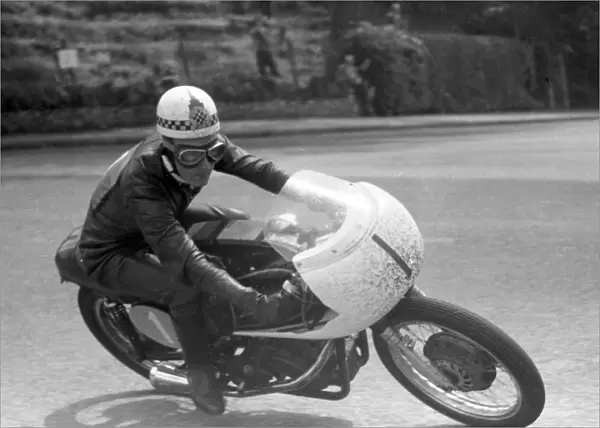 Len Rutherford (AJS) 1958 Junior TT