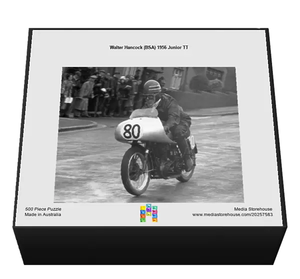 Walter Hancock (BSA) 1956 Junior TT