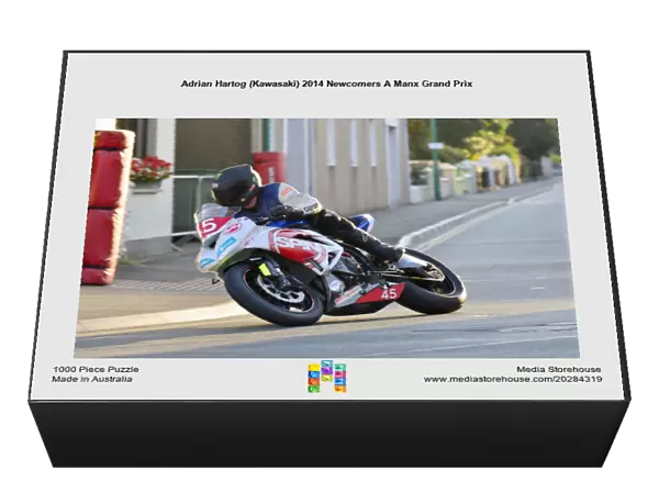 Adrian Hartog (Kawasaki) 2014 Newcomers A Manx Grand Prix