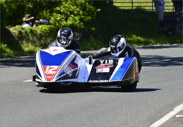 Darren Hope & Paul Bumfrey (DMR Suzuki) 2015 Sidecar TT
