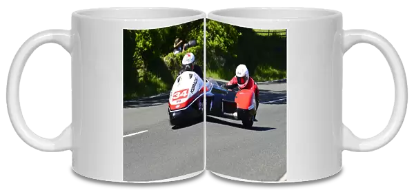 Mike Roscher & Manuel Hirschi (LCR Suzuki) 2015 Sidecar TT