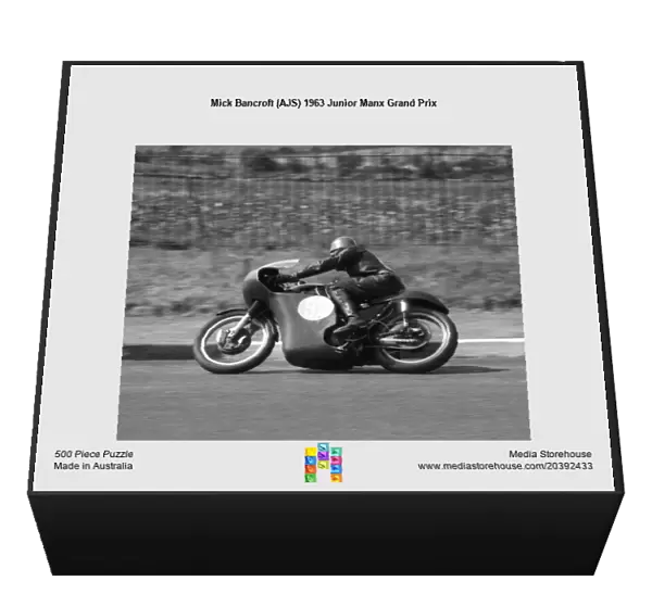 Mick Bancroft (AJS) 1963 Junior Manx Grand Prix