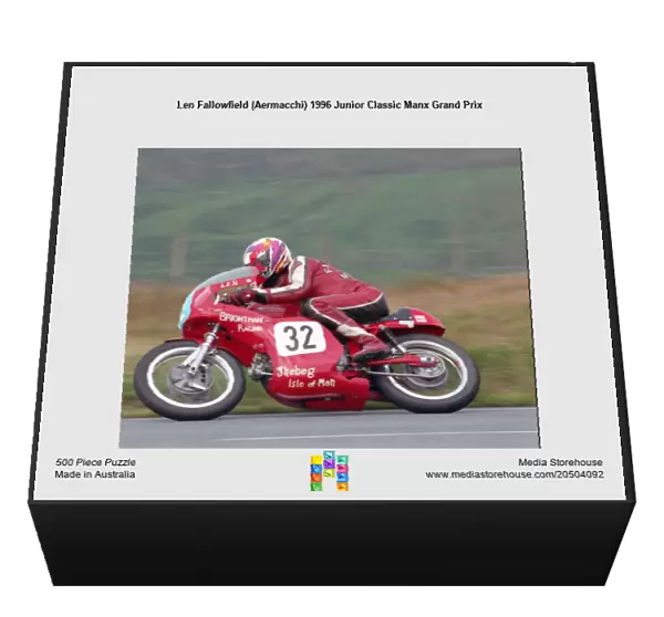 Len Fallowfield (Aermacchi) 1996 Junior Classic Manx Grand Prix