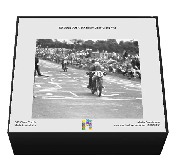 Bill Doran (AJS) 1949 Senior Ulster Grand Prix