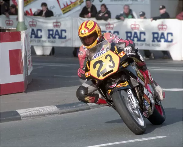 Ian Simpson (Honda) 1993 Supersport 600 TT
