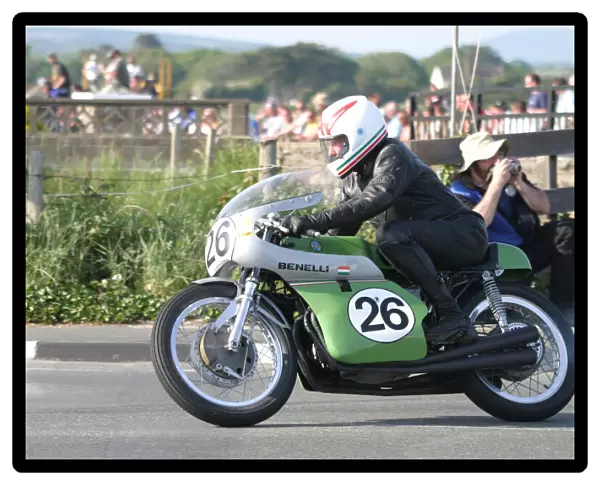 Terry Grotefeld (Benelli) 2007 Steam Packet Parade Lap