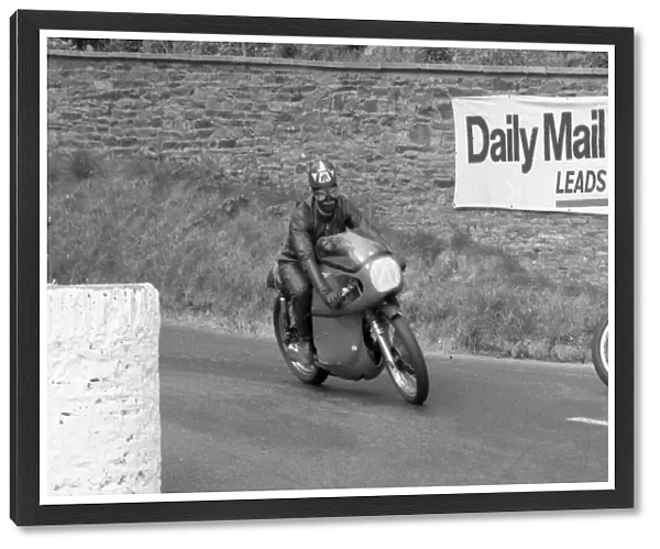 Tony Mercier (AJS) 1968 Junior Manx Grand Prix