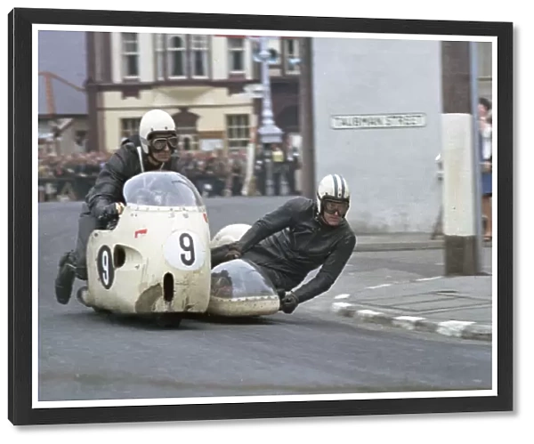 Maurice Candy & Rex duPont (MJC) 1966 Sidecar TT