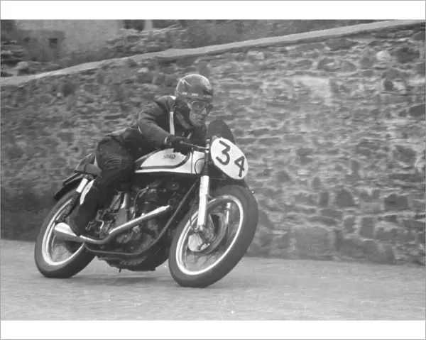 Roy Capner (Norton) 1957 Junior TT