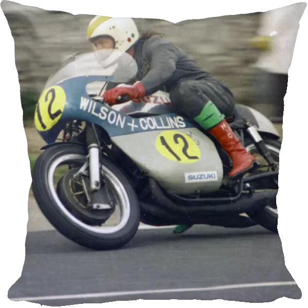 Geoff Kelly (Suzuki) 1976 Senior Manx Grand Prix