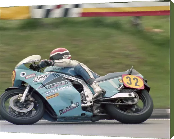 Brian Morrison (Suzuki) 1986 Senior TT