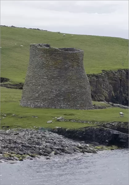 The Iron Age Broch on Mousa Shetland June