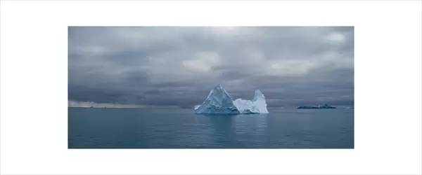 Iceberg on the south west side of South Georgia with Annekov Island in background
