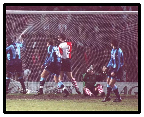 Gary McAllister's Deflected Free Kick: Own Goal Secures Coventry's FA Cup Replay Win over Woking (04-02-1997)