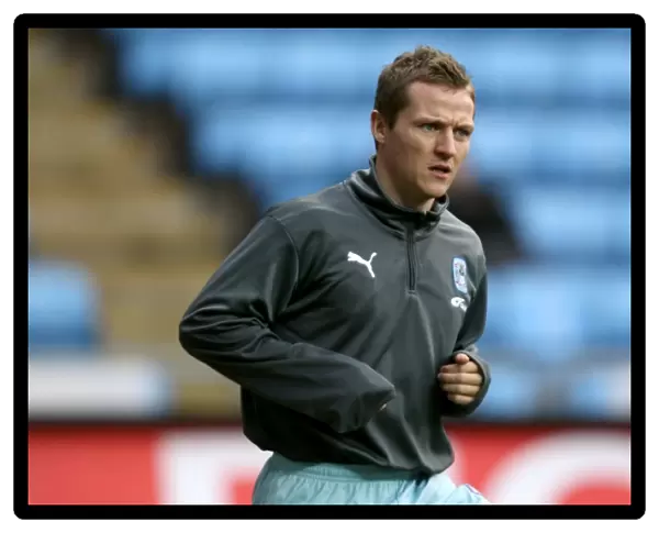 Gary McSheffrey in Action for Coventry City Against Middlesbrough at Ricoh Arena (2012)