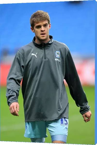Martin Cranie Faces Millwall: Coventry City FC in Npower Championship (17-04-2012) - Ricoh Arena