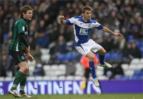 David Bentley Scores the Opener: Birmingham City vs. Coventry City - FA Cup Fourth Round