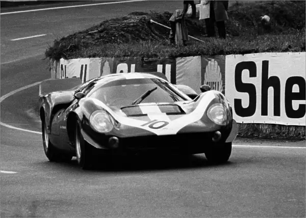 1967 Lola T70. Aston. Le Mans Test day 1967