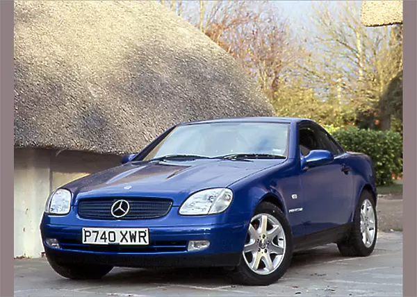 Mercedes-Benz SLK, 1997, Blue
